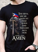 The devil saw me with my head down and thought he¡¯d won Men's T-shirt