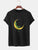 Alien Lying On The Moon Graphic Tee