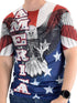 Men's American Bald Eagle Quick Dry Tee