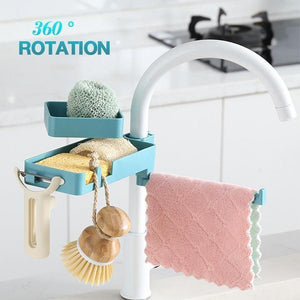 Double Layer Faucet Rack