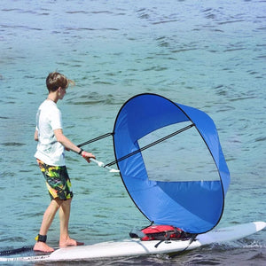 Foldable Downwind Kayak Sail