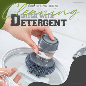 Kitchen Soap Dispensing Palm Brush(🎉Mother's Day Pre-Sale-30% OFF+Buy More Save More)