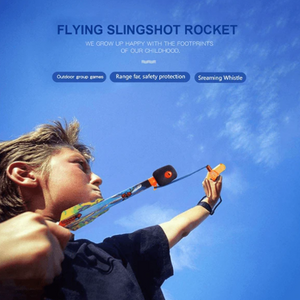 Amazing Rocket Slingshot LED Helicopters