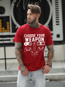 Choose Your Weapon Console Gamer Men's T-shirt