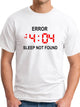 Error 404 Sleep Not Found Men's T-shirt