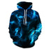 3D Graphic Printed Hoodies Thunder & Lightning