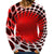 3D Graphic Printed Long Sleeve Shirts Red Vortex