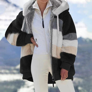 🔥2023 Winter Clothes Sale 30% OFF - RCONTRASTING LAMB WOOL PADDED COAT