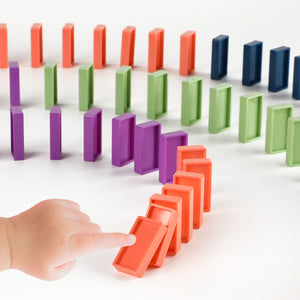 Domino Train Blocks Set