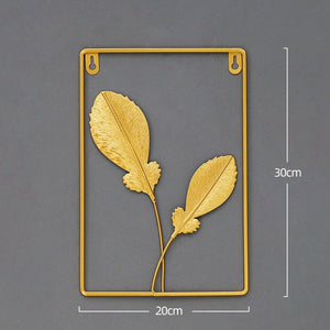 Leaf Shape Wall Decoration