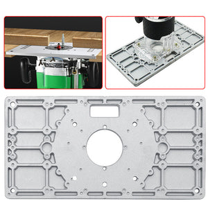 Aluminium Router Table Insert Plate