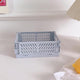 Mini Collapsible Plastic Crate Storage Box