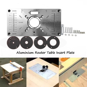 Aluminium Router Table Insert Plate