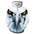 3D Graphic Printed Hoodies Eagle