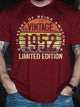 70 Year Old Gifts Vintage 1952 Limited Edition 70th Birthday Short sleeve T-shirt