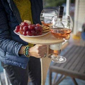 Outdoor Folding Wine Table