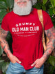 Grumpy Old Man Club Cotton Blends Short Sleeve T-shirt