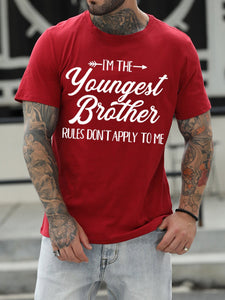 I'M The Youngest Brother Men's T-shirt