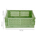 Mini Collapsible Plastic Crate Storage Box