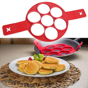 Nonstick Pancake Maker Silicone Egg Mold