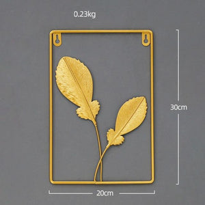 Leaf Shape Wall Decoration